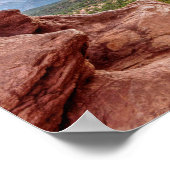 Pikes peak through a Rock Hole Poster (Hoek)
