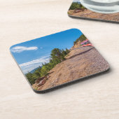 Pikes Peak Train Ride Dessous de verre Set (Côté gauche)