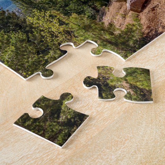 Pikes Peak Train Ride Jigsaw Puzzle (Côté)