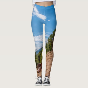 Pikes Peak Train Ride Leggings