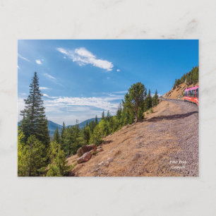 Pikes Peak Train Ride Post Kaart