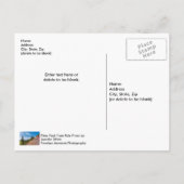 Pikes Peak Train Ride Post Kaart (Achterkant)