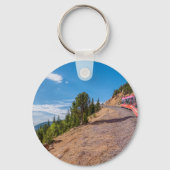 Pikes Peak Train Ride Sleutelhanger (Achterkant)