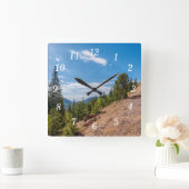 Pikes Peak Train Ride Wall Horloge (Maison)