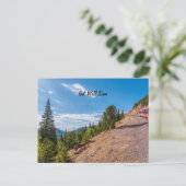 Pikes Peak Trein Rit Get Well Binnenkort Briefkaar Briefkaart (Staand voorkant)