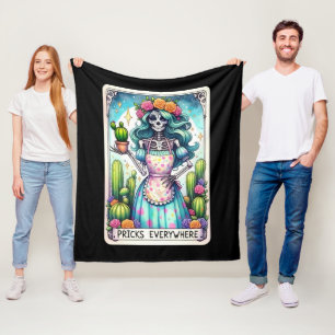 Pikhouwelen Overal Tarot Kaart Collectie Fleece Deken
