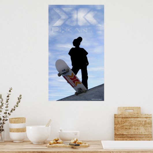 PIKKANTE™ Cloud Poster (Keuken)