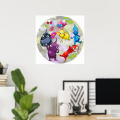 Pikmin Fanart Poster (Thuiskantoor)