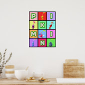 Pikmin helden poster (Keuken)