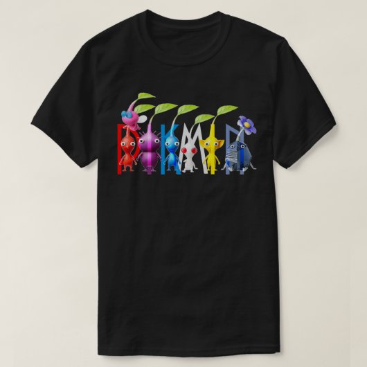pikmin t-shirt (Design voorkant)