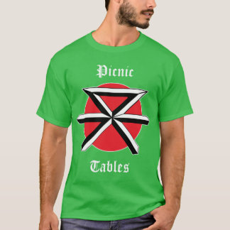 Piknikeerbare meisjesfamilie t-shirt