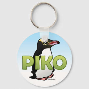 Piko the Yellow-eyed Penguin Sleutelhanger