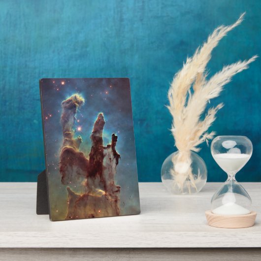 Pilaren der creatie, Adelaarsnevel Hubble Space Fotoplaat (Zijkant)