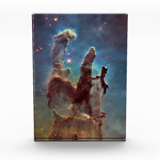 Pilaren der Schepping, Adelaarsnevel Hubble Space Fotoblokken (Voorkant)
