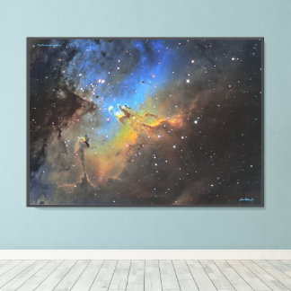 Pilaren der Schepping - Uitstekende Canvas Print