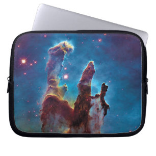 Pilaren van creatie M16 Adelaarsnevel ruimtefoto Laptop Sleeve