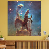 Pilaren van schepping, Adelaarsnevel Hubble Space Canvas Afdruk (Insitu (Woonkamer))