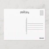 Pilarpostbus Briefkaart (Achterkant)