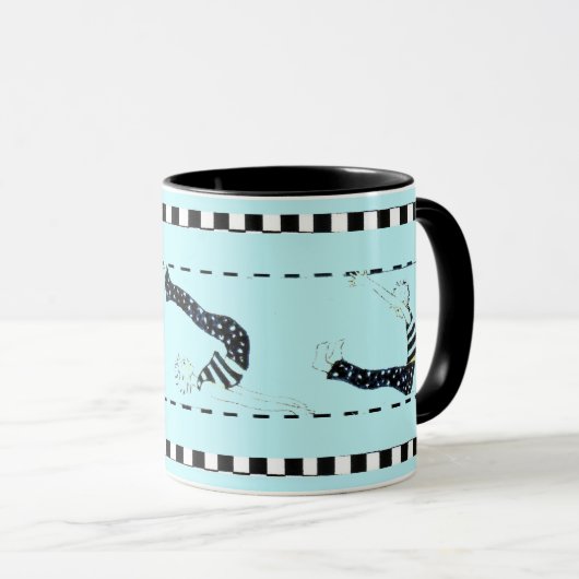 Pilaten en koffie mok (Voorkant rechts)