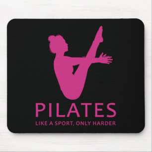 Pilates als een sport alleen maar grappiger contro muismat