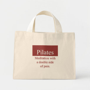 Pilates Bag Mini Tote Bag