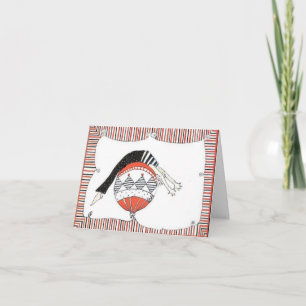 Pilates Balanced Holiday Feestdagen Kaart