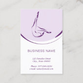 Pilates carte instructeur avec deux pilates pose (Dos)