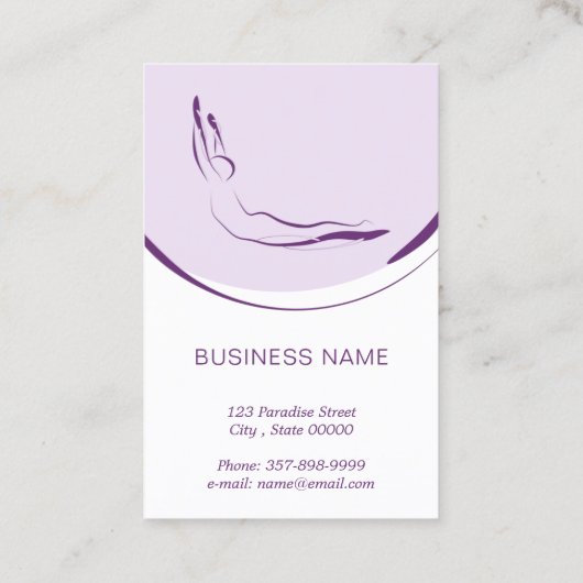 Pilates carte instructeur avec deux pilates pose (Dos)