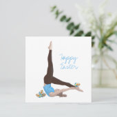 Pilates carte Pâques (Debout devant)