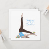 Pilates carte Pâques (Devant/Arrière en situation)