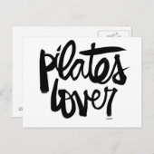 Pilates cartes postales (Devant / Derrière)