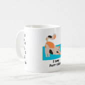 Pilates Cat Mug (Devant gauche)