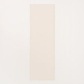 Pilates club zondag boho esthetisch beige yogamat (Achterkant)