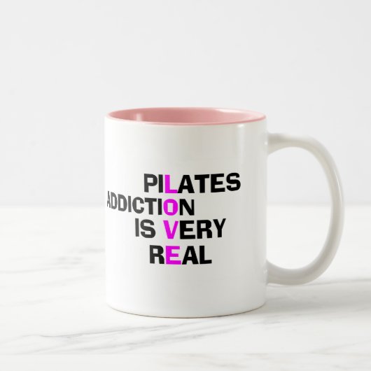 Pilates Coffee Mug - De mignons cadeaux (Droit)