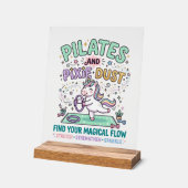 Pilates de licorne et poussière de pixie typograph (Angle)