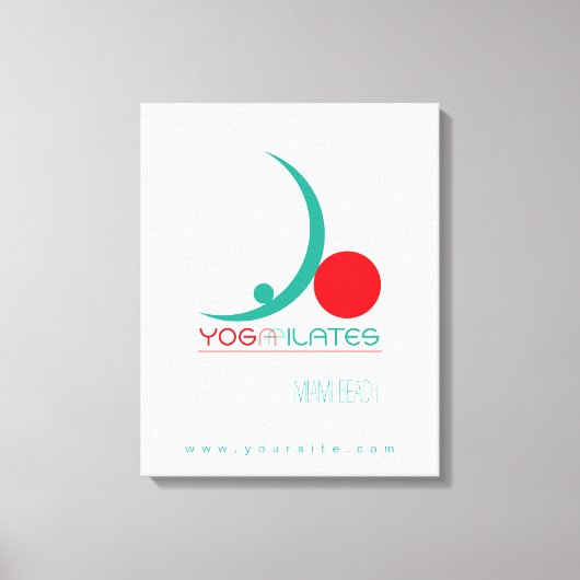 Pilates de Yoga - Toile Enveloppée (Recto)