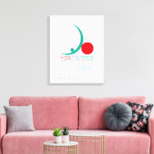 Pilates de Yoga - Toile Enveloppée (Insitu(Salon))