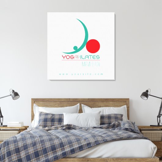 Pilates de Yoga - Toile Enveloppée (Insitu(Chambre))