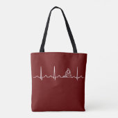 Pilates Heartbeat Draagtas (Achterkant)