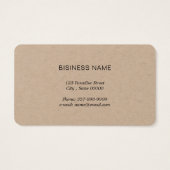 Pilates instructeur Pilates Carte de visite (Dos)