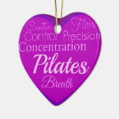Pilates Keramisch Ornament (Links)
