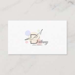 Pilates Letter B Pose   Monogram Letter B Pilates Visitekaartje