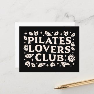 Pilates-liefhebbers Briefkaart