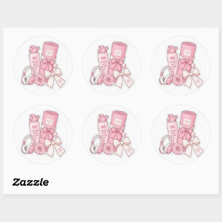 Pilates Meisje Esthetische Sticker