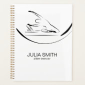 Pilates Mermaid sur le réformateur (Devant)