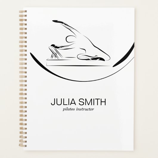 Pilates Mermaid sur le réformateur (Devant)