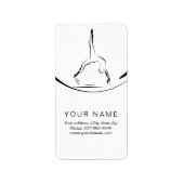 Pilates op de hervormer etiket (Voorkant)