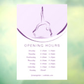 Pilates op de hervormer | Kleur Raamsticker (Vel 3)