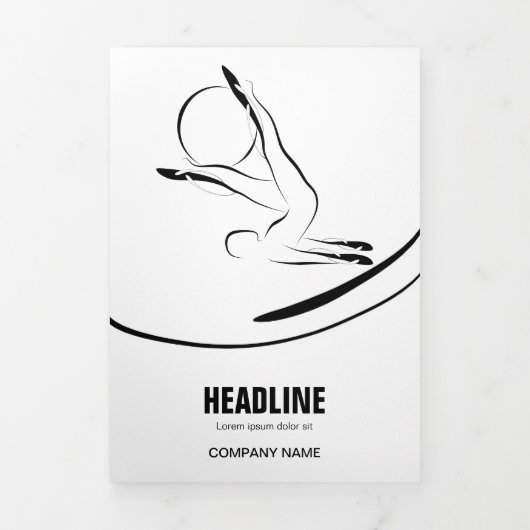 Pilates Pilates Pilates Abstract Pilates Drieluik Kaart (Cover)