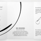 Pilates Pilates Pilates Abstract Pilates Drieluik Kaart (Binnenkant midden)